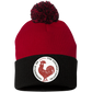 Chicken Capital Pom Pom Knit Cap - Patch