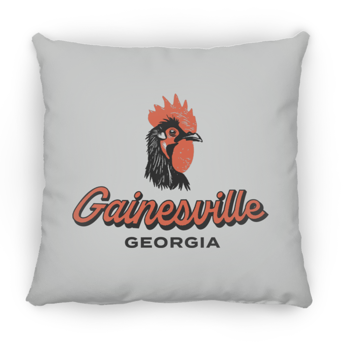 Gainesville Georgia Large Square Pillow