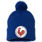 Chicken Capital Pom Pom Knit Cap - Patch