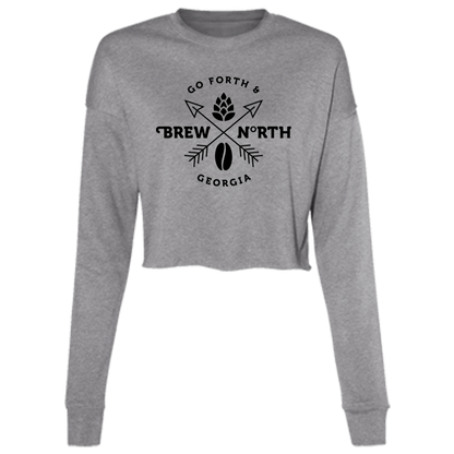 Brew North Ladies' Cropped Fleece Crew