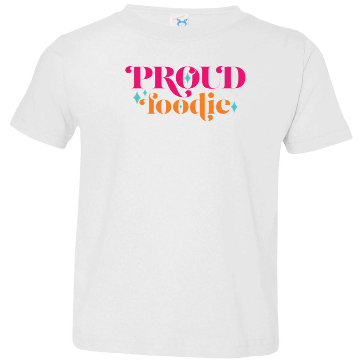 Proud Foodie Toddler Jersey T-Shirt