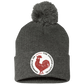 Chicken Capital Pom Pom Knit Cap - Patch