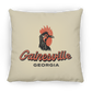 Gainesville Georgia Large Square Pillow