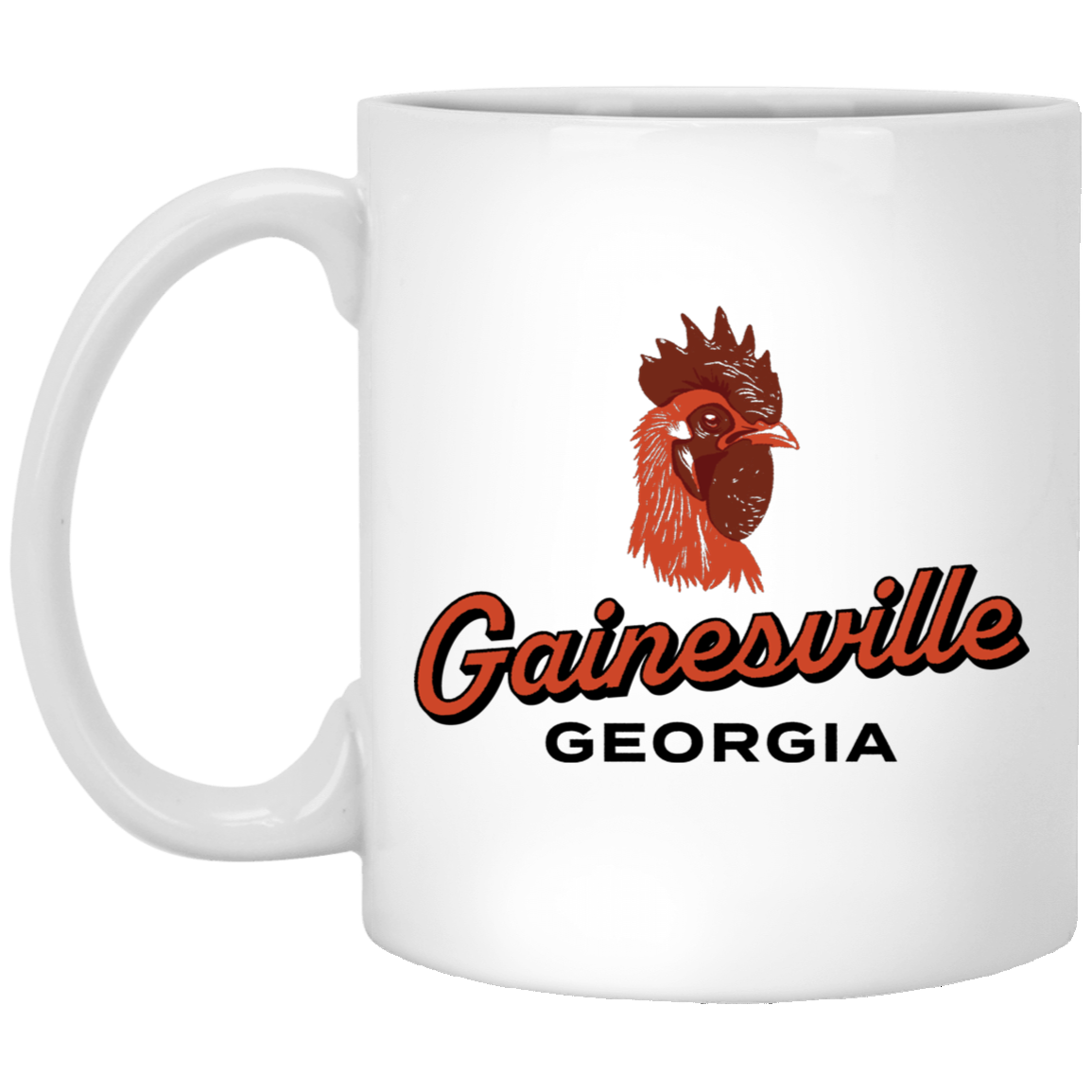 Gainesville Chicken 11oz White Mug