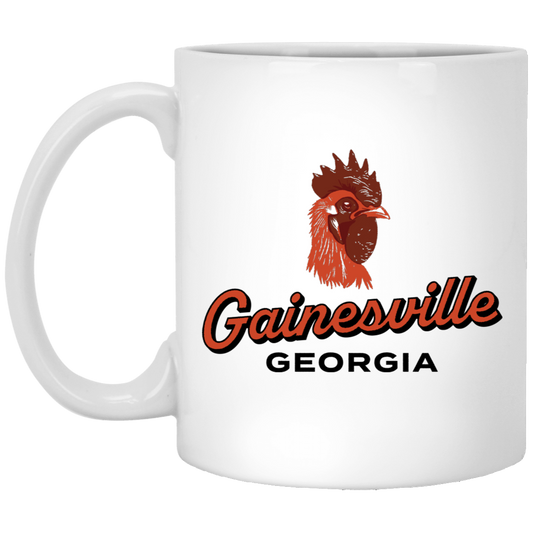 Gainesville Chicken 11oz White Mug