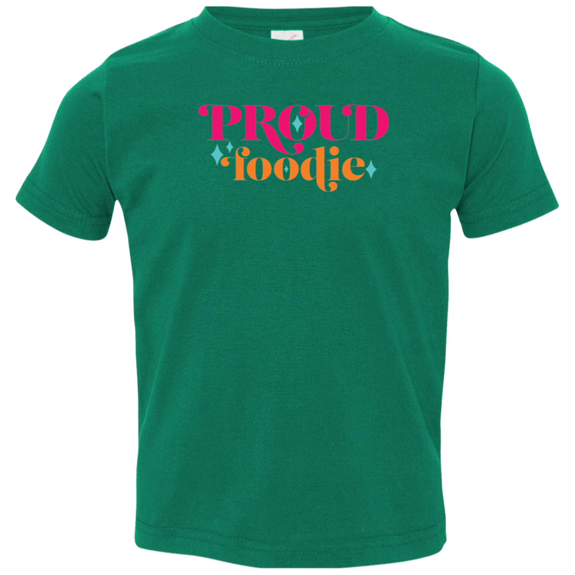 Proud Foodie Toddler Jersey T-Shirt