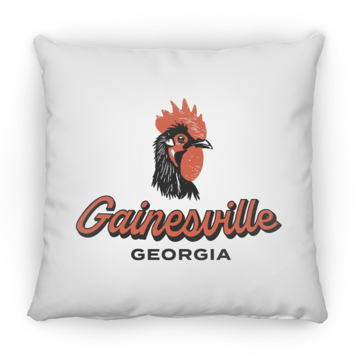 Gainesville Georgia Large Square Pillow