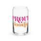 Proud Foodie Can-Shaped Glass