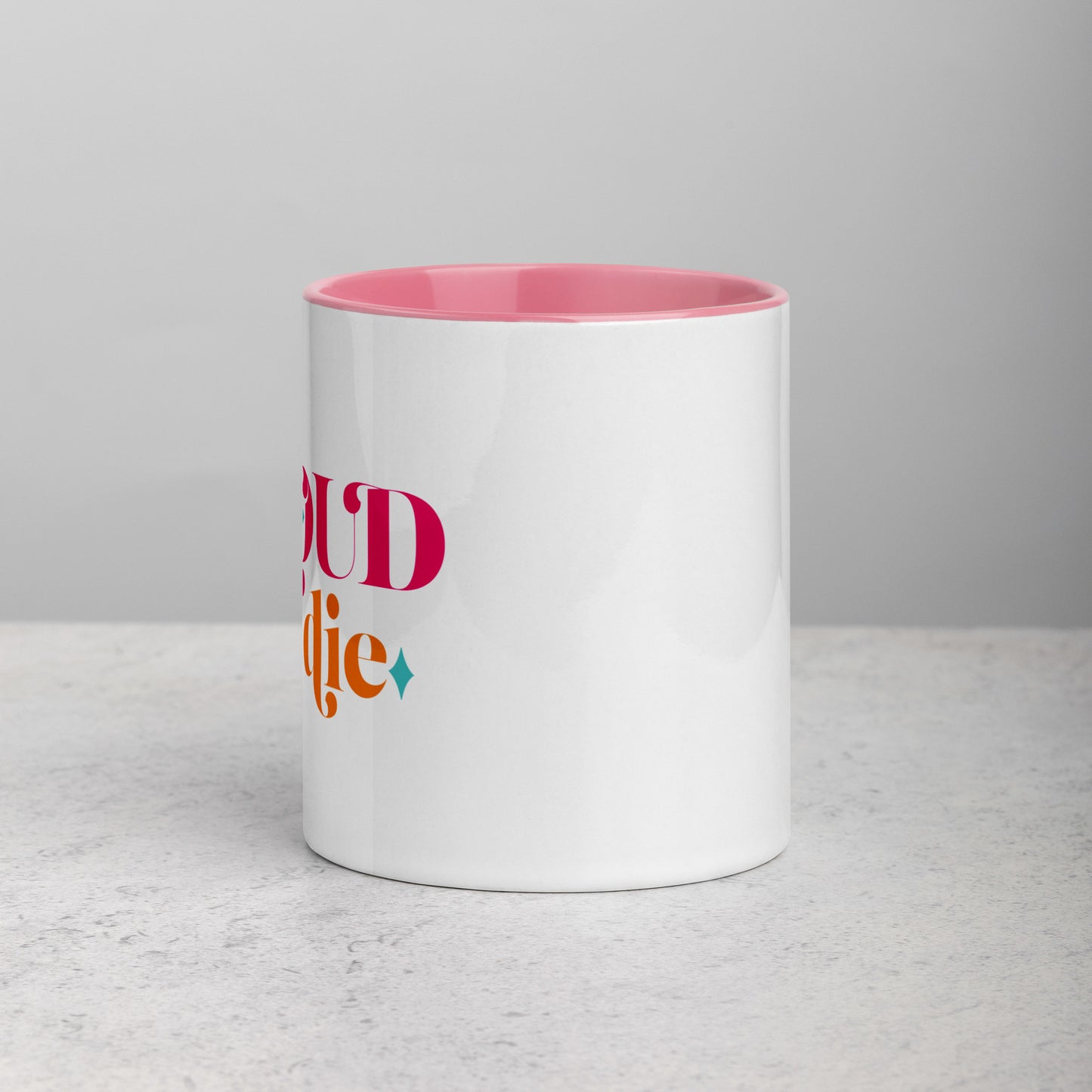 Proud Foodie Mug with Color Inside