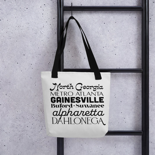 North Georgia Cities Tote Bag