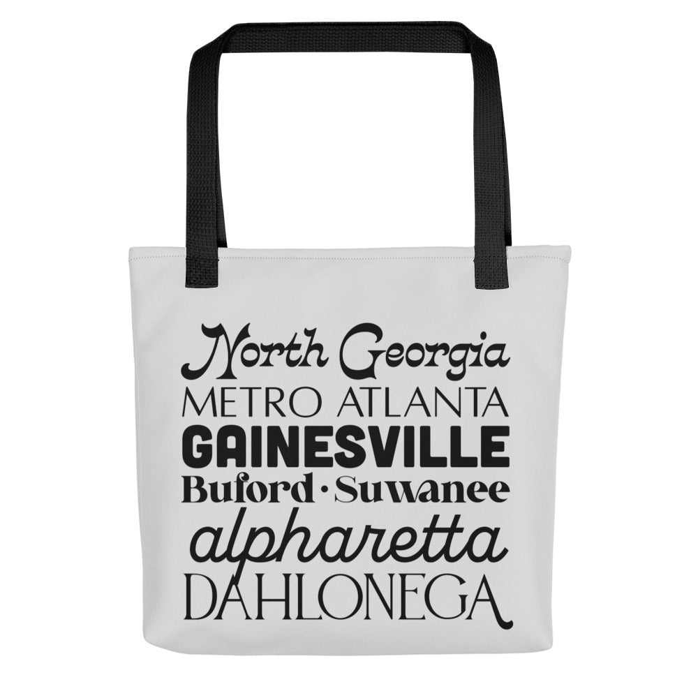 North Georgia Cities Tote Bag