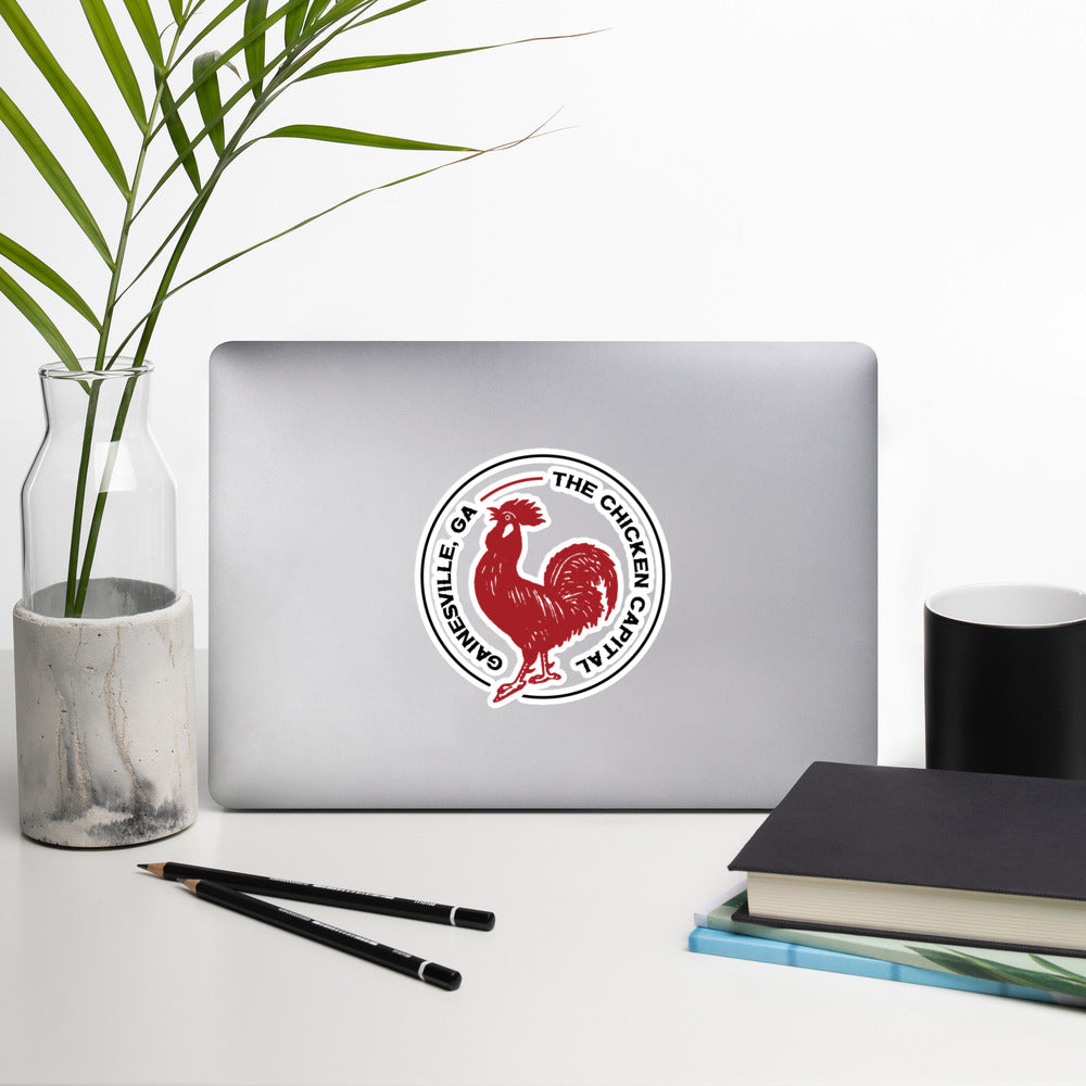 Chicken Capital Sticker