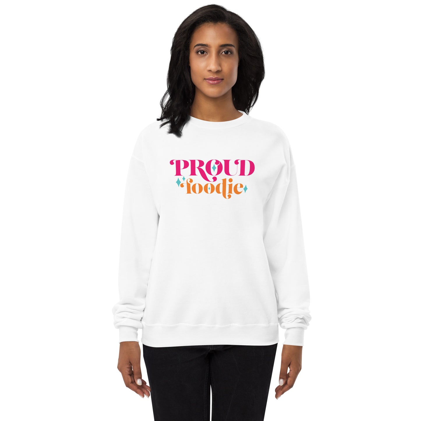 Proud Foodie Unisex fleece sweatshirt