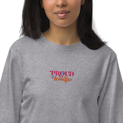 Proud Foodie Unisex organic sweatshirt