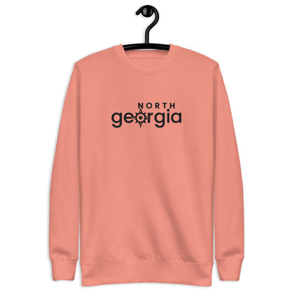 North Georgia Embroidered Unisex Premium Sweatshirt